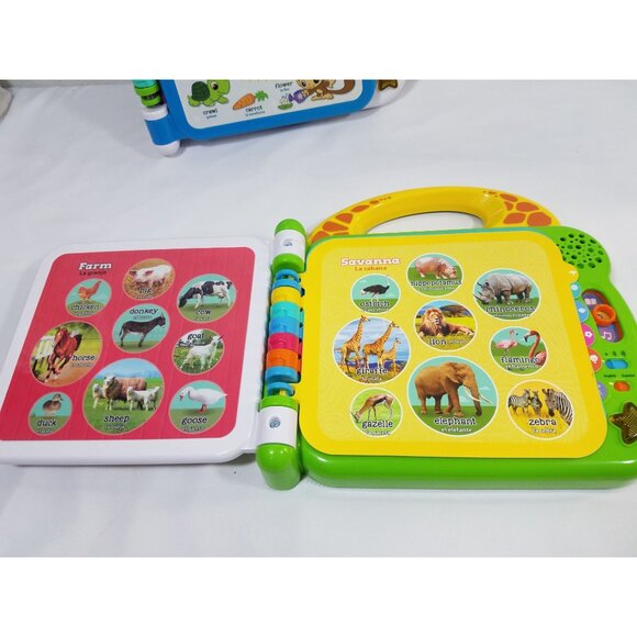 Leap Frog Learning Friends 100 Word Book and 100 Animals Book English & Spanish - Picture 4 of 16